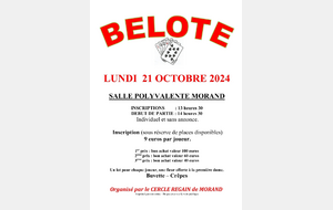 Concours de belote