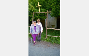 Claudine et Andrée à St Arnoult 5/5/18
